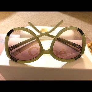 Chloe sunglasses with original case